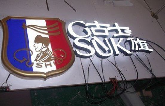 雷山LED发光字招牌制作简要说明。